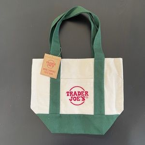 NWT Trader Joe mini tote